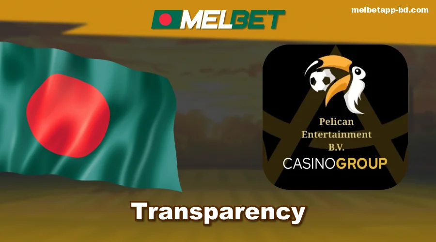 Transparency in Melbet BD